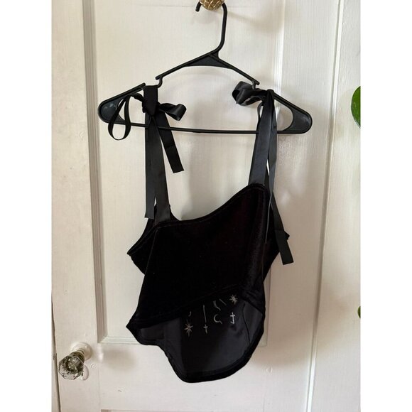 ROMWE women’s size 2x-large eye heart swords corset top - Picture 7 of 8